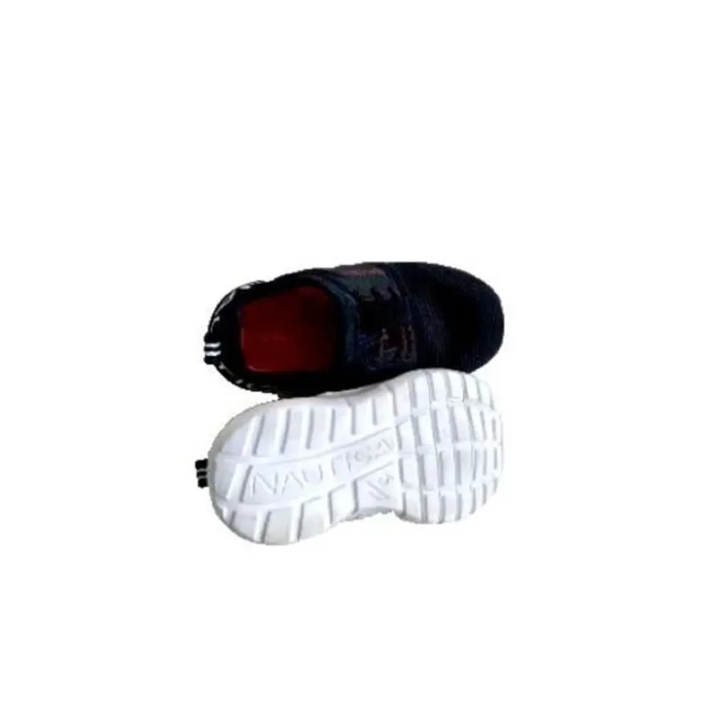 Toddler Red/Blue‎ Size 6 Unisex Comfortable Nautica Slip-on-Great Condition